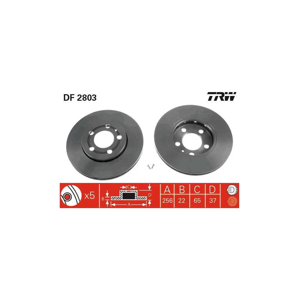 Disc Frana TRW - DF2803