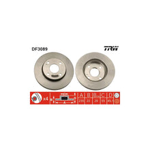 Disc Frana TRW pentru Mazda 1300/323 C/323 F/323 P/323 S - DF3089