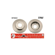 Discuri Frana TRW pentru Mitsubishi Carisma/Colt/Lancer, Proton Jumbuck Pick Up/Persona 300/Persona 400/Satria/Wira - DF4022