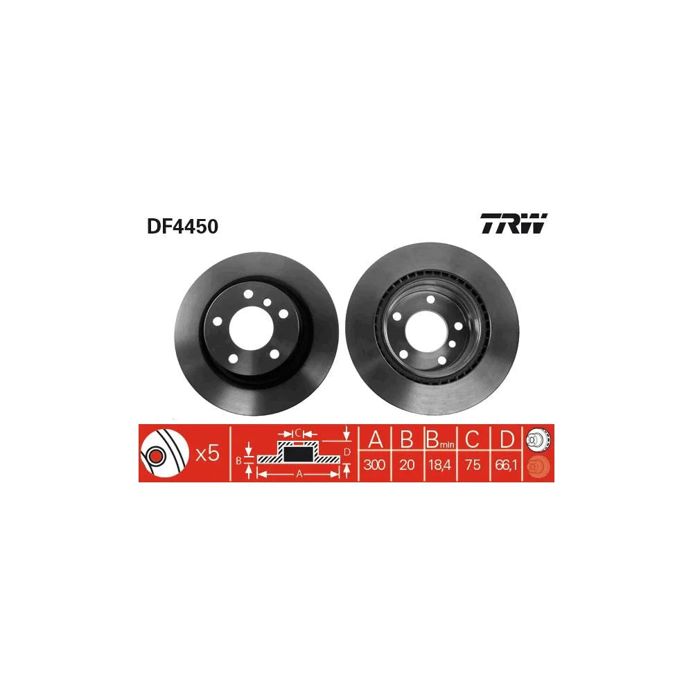 Disc Frana TRW - DF4450
