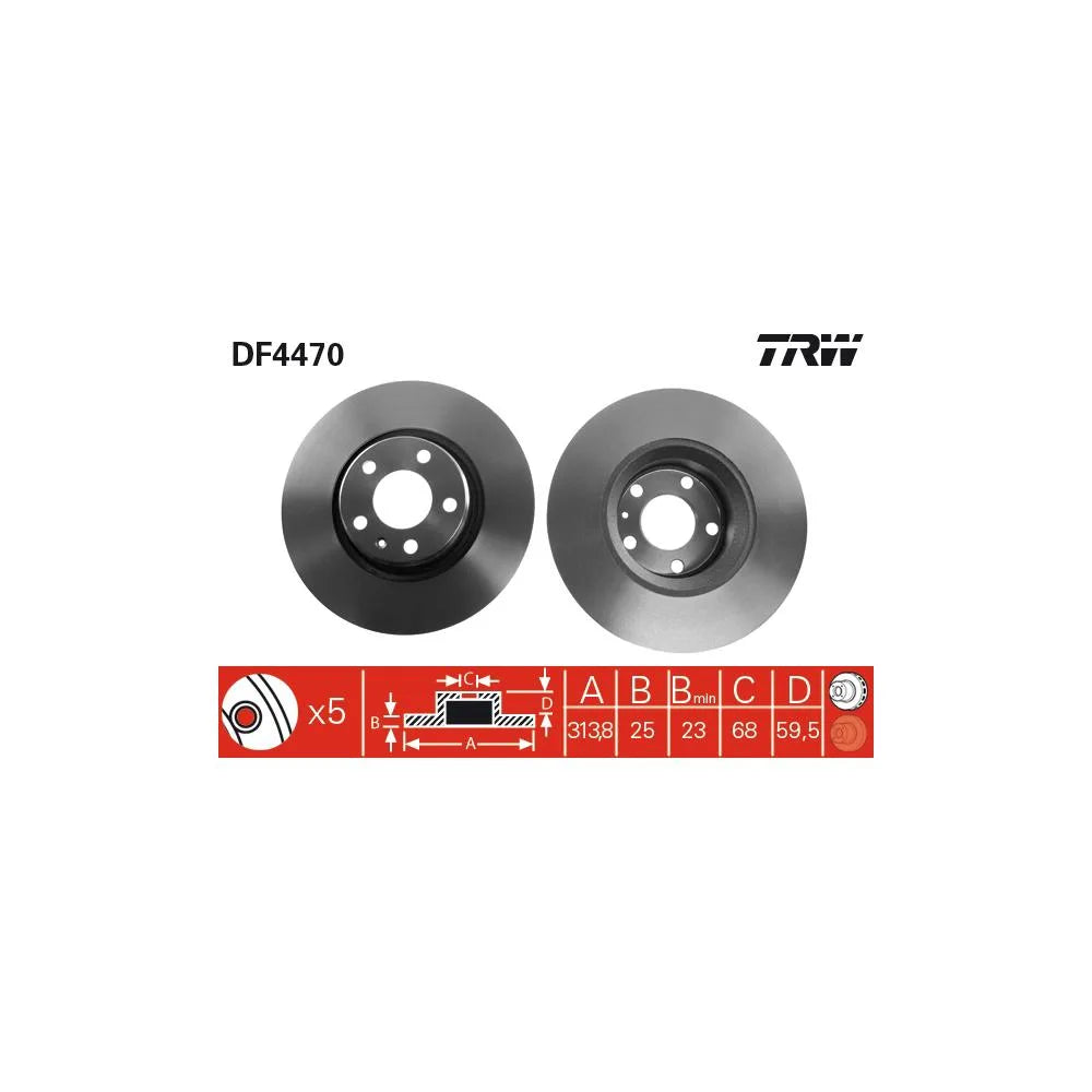 Disc Frana TRW - DF4470
