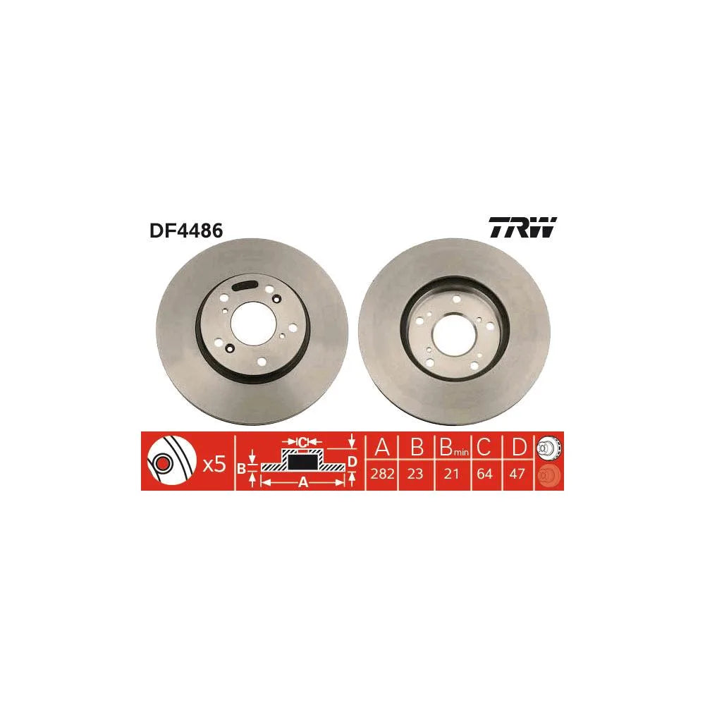 Disc Frana TRW - DF4486