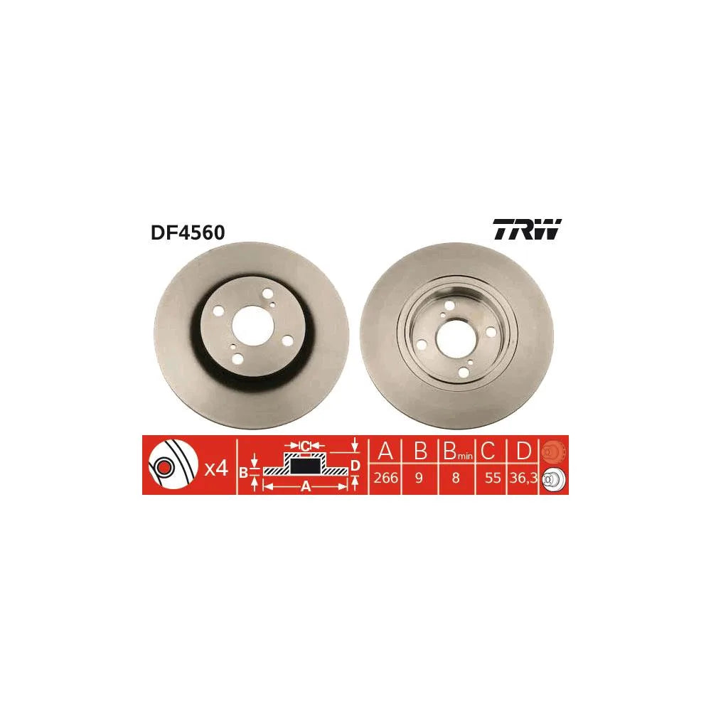 Discuri Frana TRW - DF4560