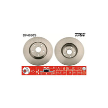 Disc Frana TRW pentru Subaru Levorg/Outback/Tribeca/Wrx - DF4930S