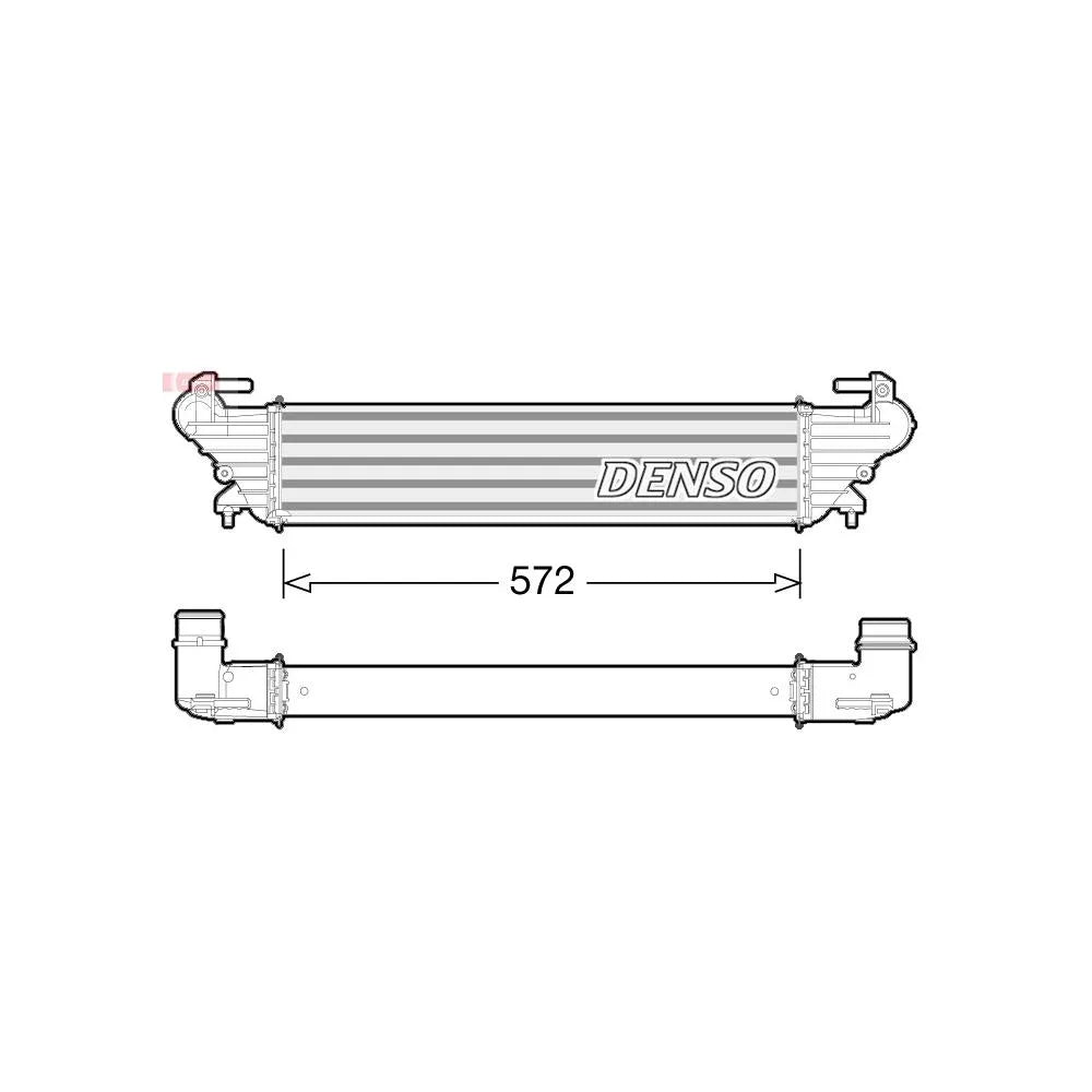 Intercooler Denso pentru Fiat 500L/Tipo - DIT09114