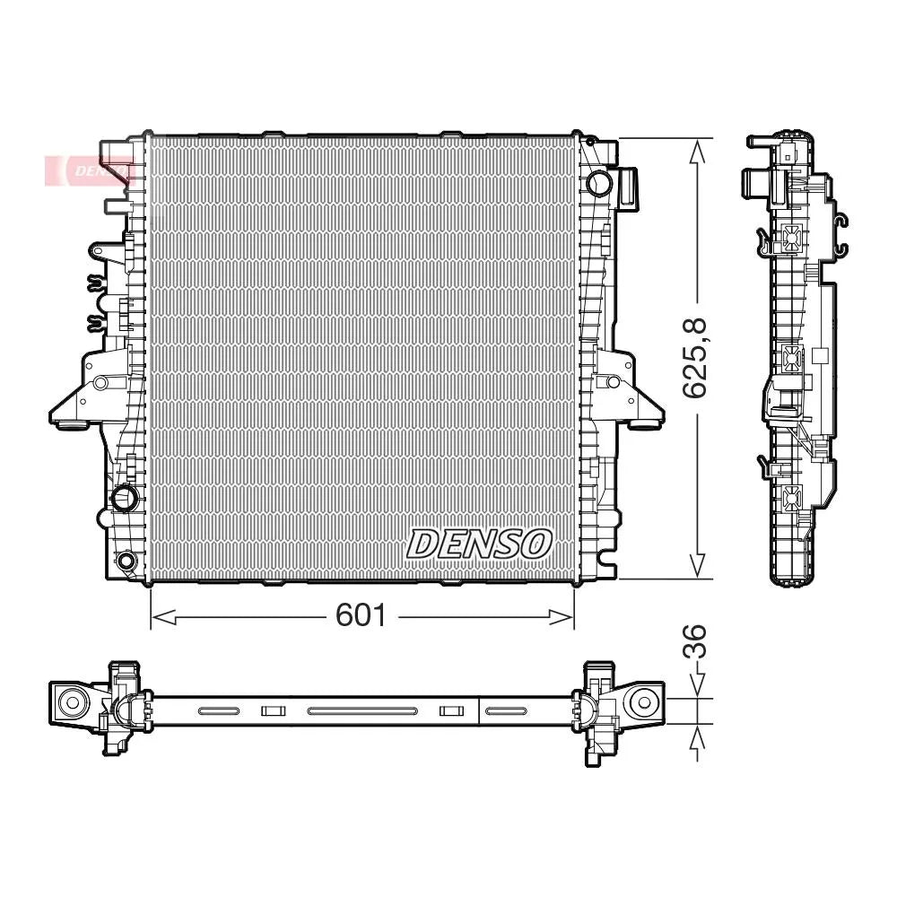 Radiator Apa Denso pentru Land Rover Discovery/Range Rover - DRM14004