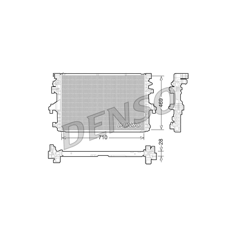 Radiator Apa Denso - DRM32038