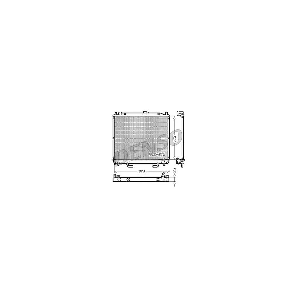 Radiator Apa Denso pentru Mitsubishi Pajero - DRM45015