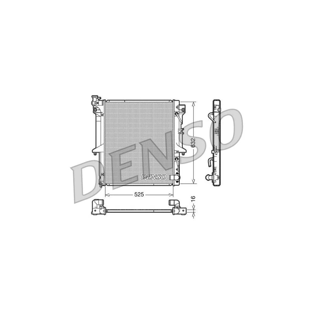 Radiator Apa Denso pentru Mitsubishi L200 Triton - DRM45018