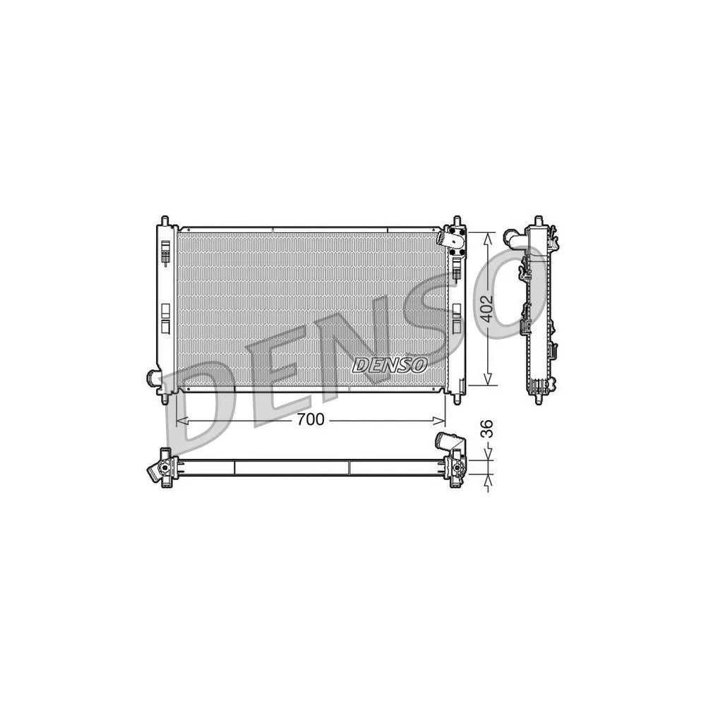 Radiator Apa Denso pentru Mitsubishi Outlander - DRM45029