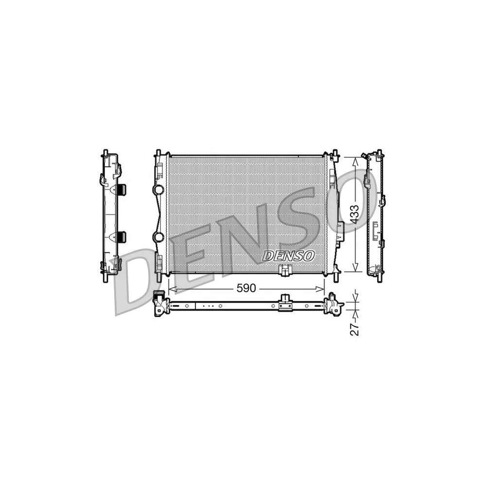 Radiator Apa Denso - DRM46019