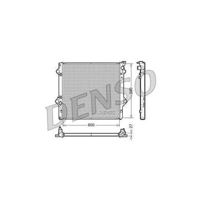 Radiator Apa Denso pentru Toyota Land Cruiser - DRM50047