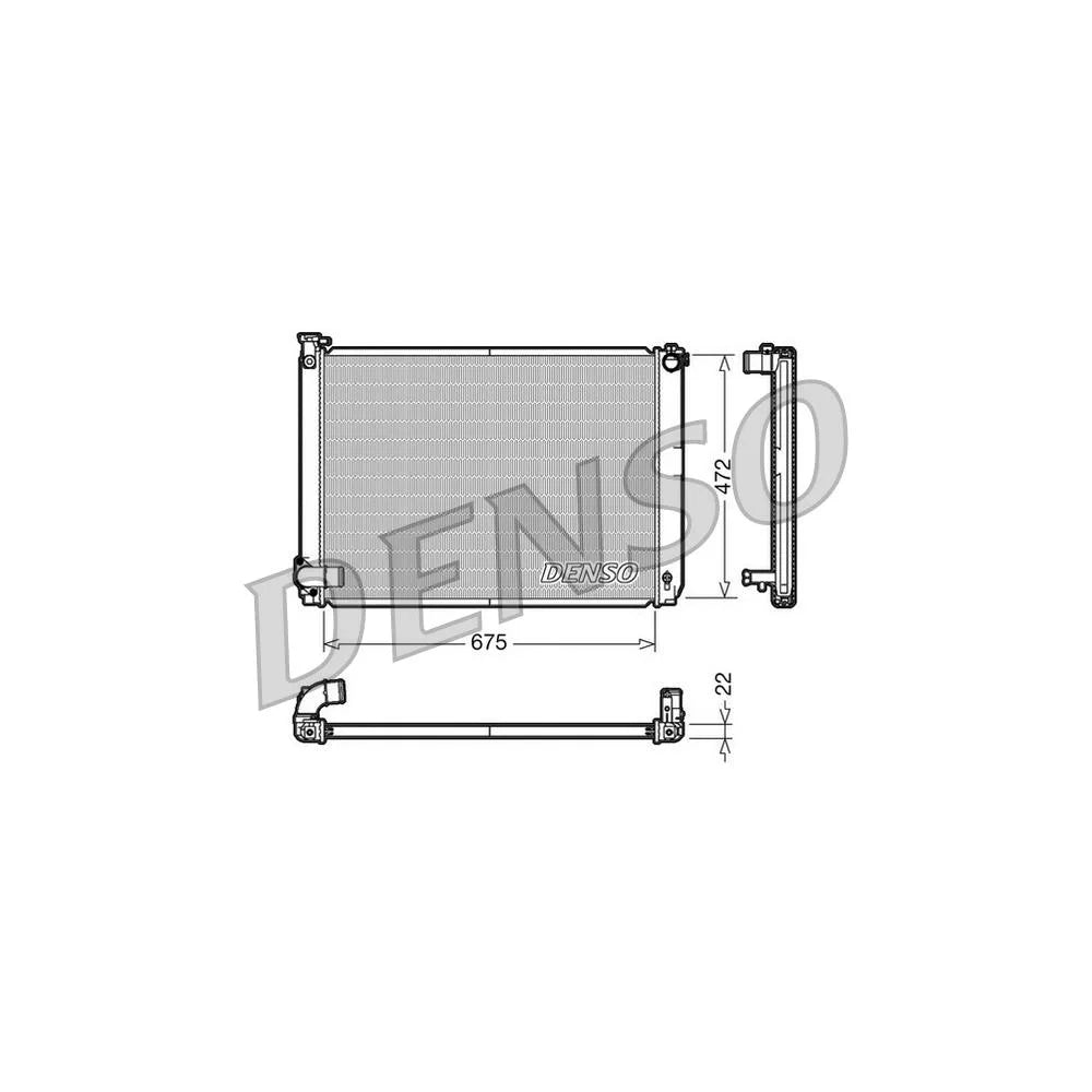 Radiator Apa Denso pentru Lexus Rx - DRM51005