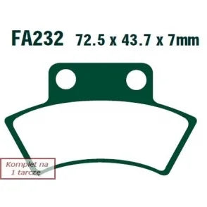 Set Motor EBC - EBCFA232R