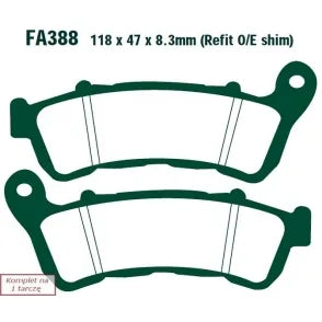 Placute Frana Moto EBC - EBCSFA388