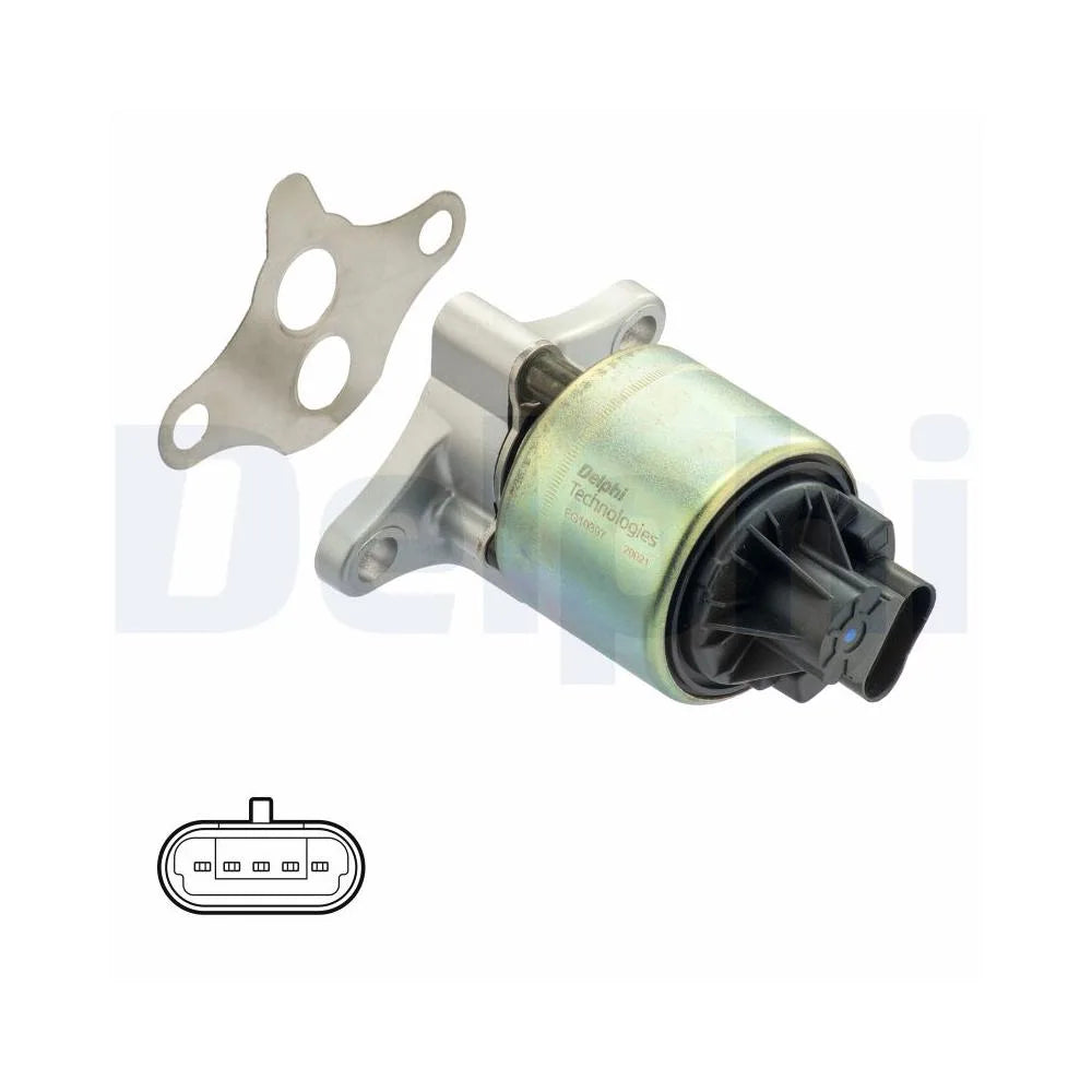 Egr Delphi pentru Chevrolet Aveo Kalos/Cruze/Epica/Lacetti/Nubira, Daewoo Lacetti/Tosca - EG10397-12B1
