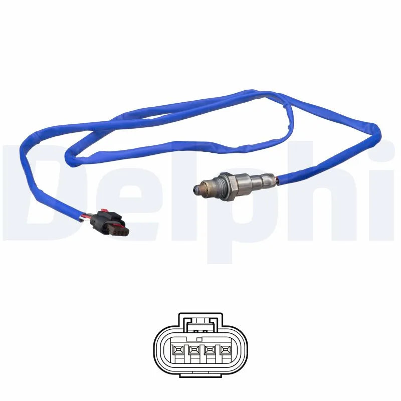 Sonda Lambda Delphi pentru Ford C Max/Focus/Grand C Max/Kuga/Tourneo Connect - ES21123-12B1
