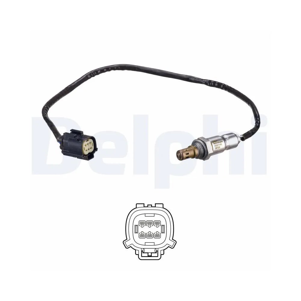 Sonda Lambda Ford Focus 1,5Tdci 15- Delphi pentru Ford B Max/C Max/Ecosport/Fiesta/Focus - ES21143-12B1