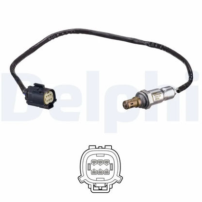 Sonda Lambda Ford Focus 1,5Tdci 15- Delphi pentru Ford B Max/C Max/Ecosport/Fiesta/Focus - ES21143-12B1