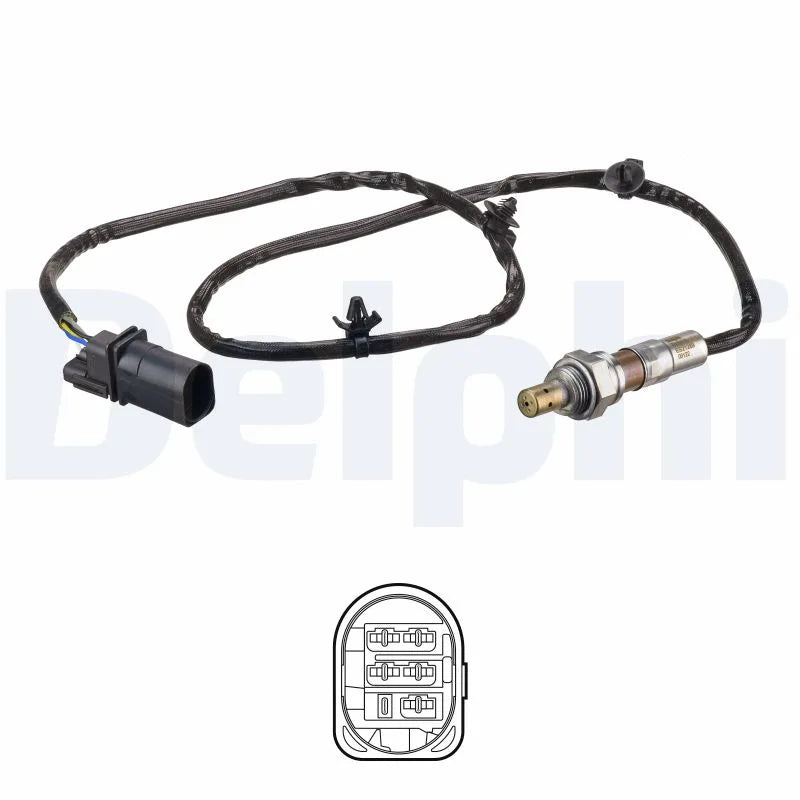Sonda Lambda Delphi pentru Opel Corsa - ES21289-12B1