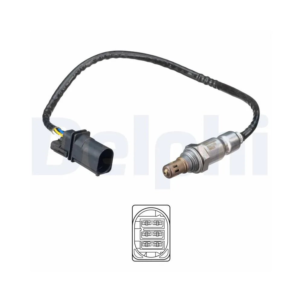 Sonda Lambda Delphi pentru Volvo C30/S40/S60/S80/V40 - ES21333-12B1