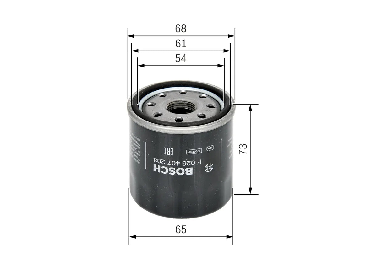 Filtru Ulei Bosch 0.24 kg - F026407208