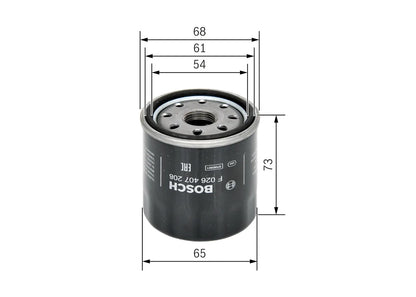 Filtru Ulei Bosch 0.24 kg - F026407208