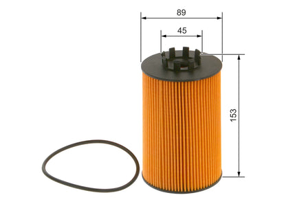 Filtru Ulei Bosch pentru Mercedes-Benz Atego 3 - F 026 407 295