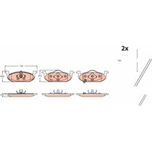 Placute Frana TRW - GDB2514