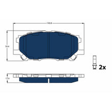Placute Frana TRW - GDB3338BTE