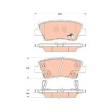 Set Placute Frana, Frana Disc TRW - GDB3494