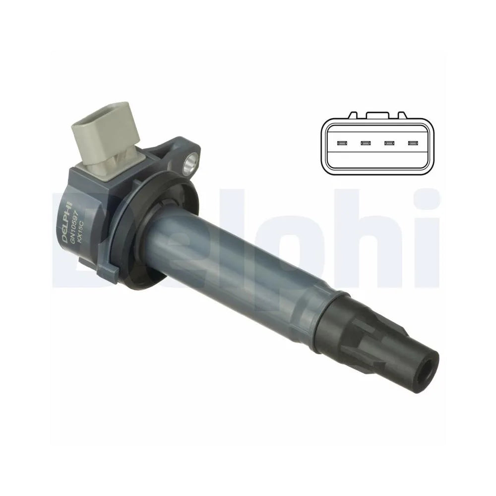 Kit Aprindere Delphi pentru Daihatsu Copen/Materia/Sirion/Terios - GN10597-12B1