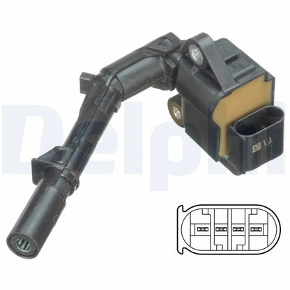 Bobina De Inductie Delphi 0.35 kg - GN10690-12B1