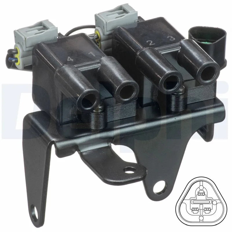 Kit Aprindere Delphi pentru Hyundai Atos, Hyundai Atos - GN10829-12B1