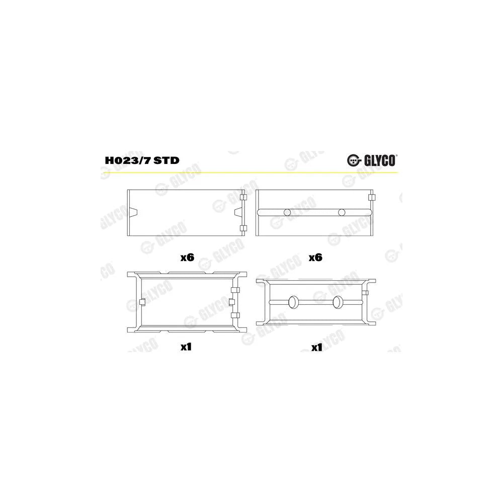 Cuzineti, Arbore Cotit Glyco - H023/7 STD