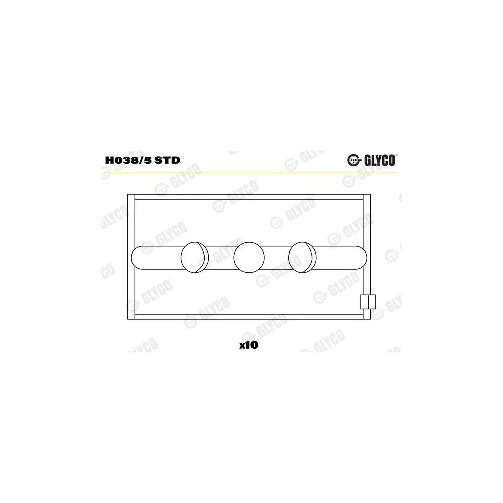 Cuzineti, Arbore Cotit Glyco - H038/5 STD