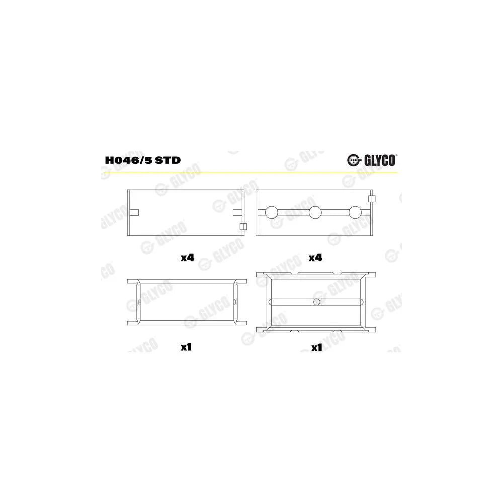 Cuzineti, Arbore Cotit Glyco - H046/5 STD