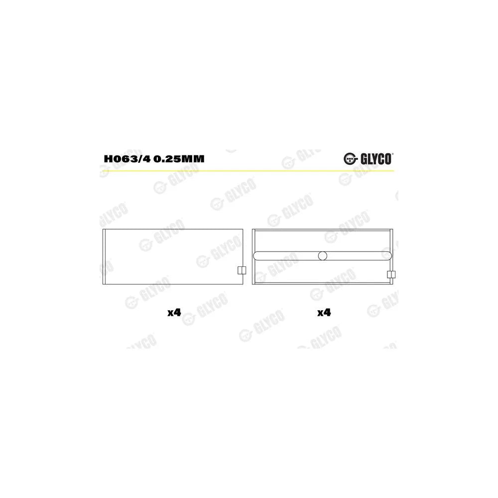Cuzineti Glyco - H063/4 0.25MM