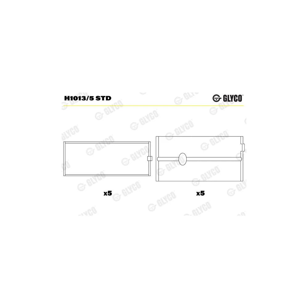 Cuzineti, Arbore Cotit Glyco - H1013/5 STD
