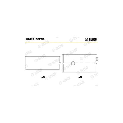 Cuzineti, Arbore Cotit Glyco - H1013/5 STD