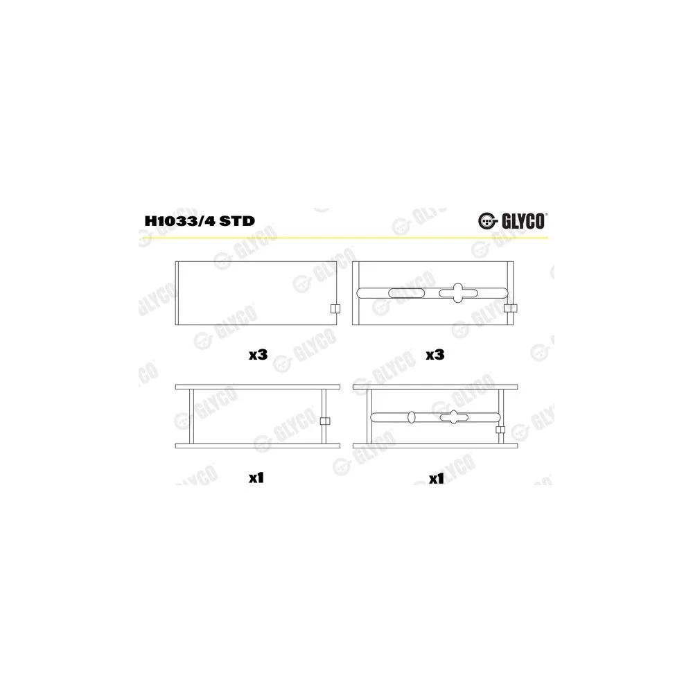 Cuzineti Glyco - H1033/4 STD