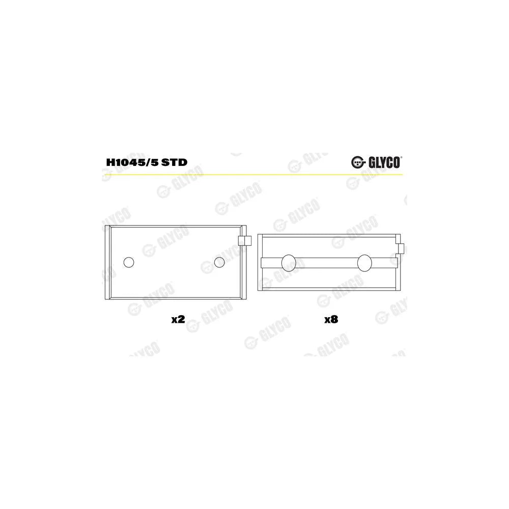 Cuzineti Glyco - H1045/5 STD