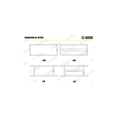 Cuzineti, Arbore Cotit Glyco - H1049/5 STD