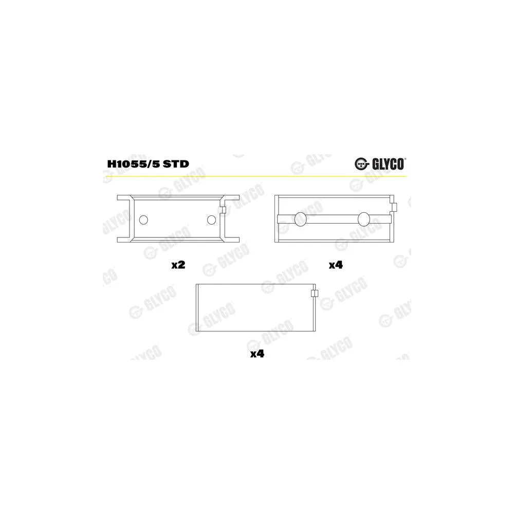 Cuzineti Glyco - H1055/5 STD