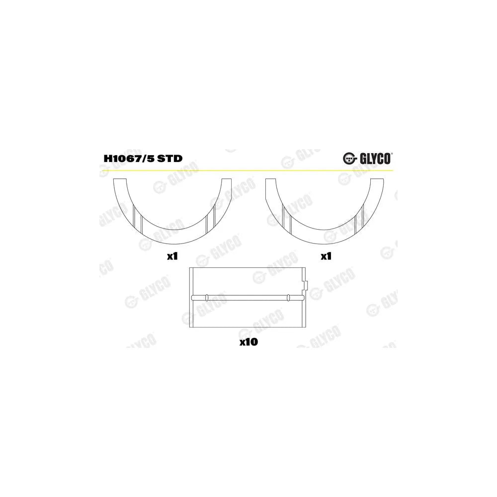 Cuzineti, Arbore Cotit Glyco 176.4 kg - H1067/5 STD