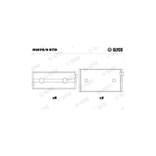Cuzineti, Arbore Cotit Glyco - H1075/5 STD