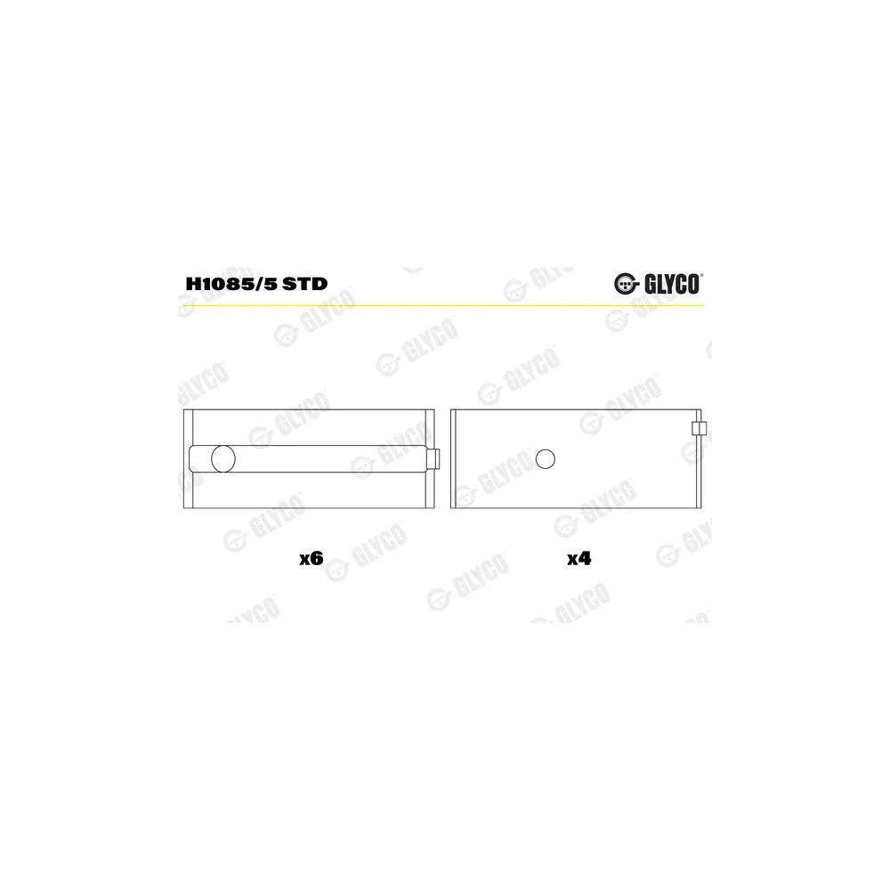 Cuzineti, Arbore Cotit Glyco - H1085/5 STD