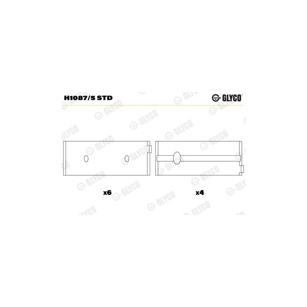 Cuzineti, Arbore Cotit Glyco - H1087/5 STD