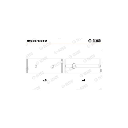 Cuzineti, Arbore Cotit Glyco - H1087/5 STD