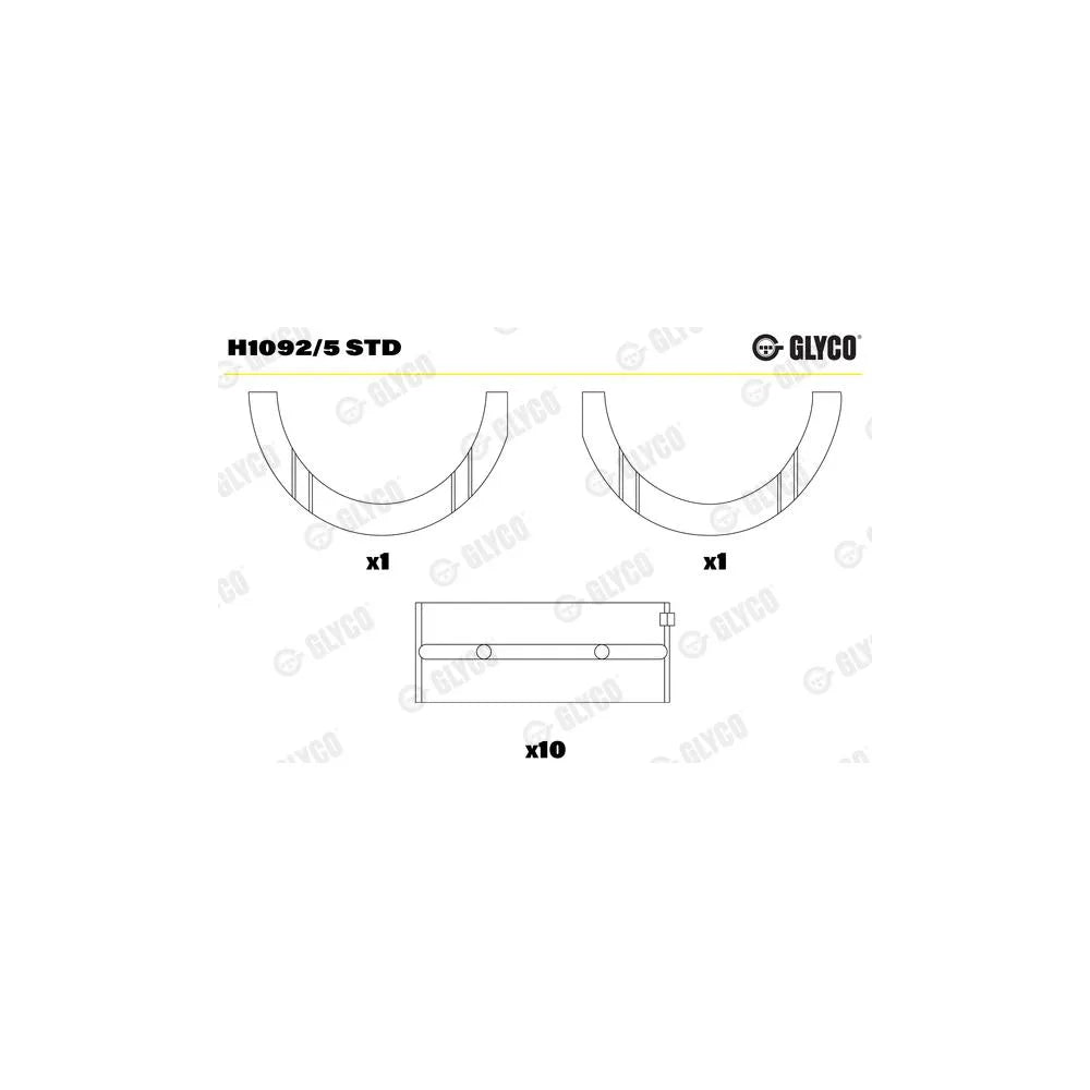 Cuzineti, Arbore Cotit Glyco - H1092/5 STD